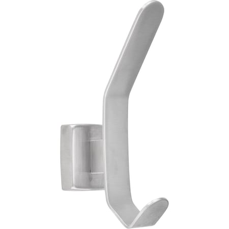 Global Industrial Interion Hat & Coat Hook, Silver 695768